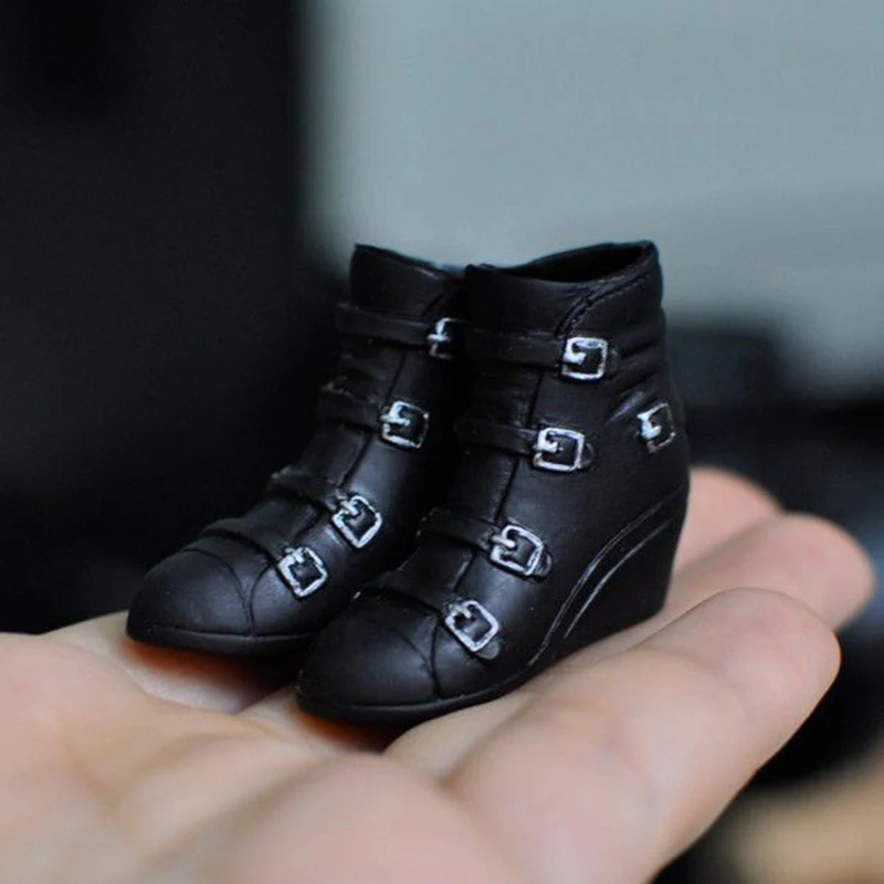 Экшн-фигурки женские в масштабе 1:6 маленькие ботинки подходят для 12-дюймовых