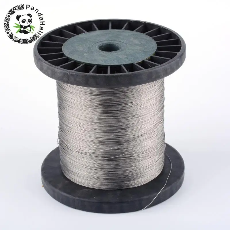 0 3 мм серебро 201 стальной хвост тигра проволока для изготовления украшений DIY