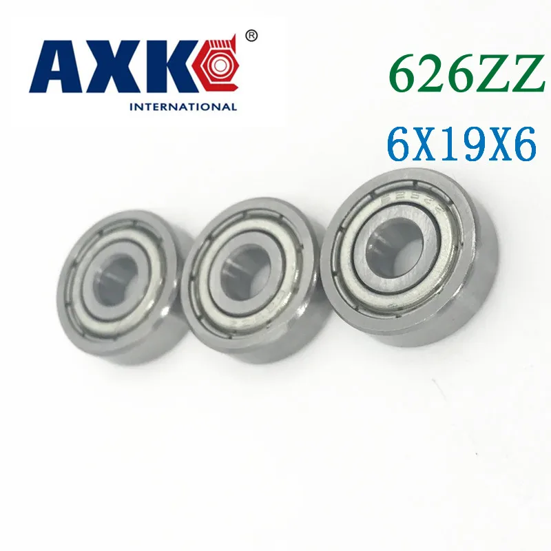 Axk 626zz подшипник Φ 10 шт 6x19x6 мм миниатюрные 626z шарикоподшипники 626 Zz Emq Z3v3 качество |