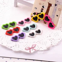 50pcs colorful pet dog sun glasses hair clips cute doggy puppy hairpin grooming supplies teddy hair accessory cat hair ornaments