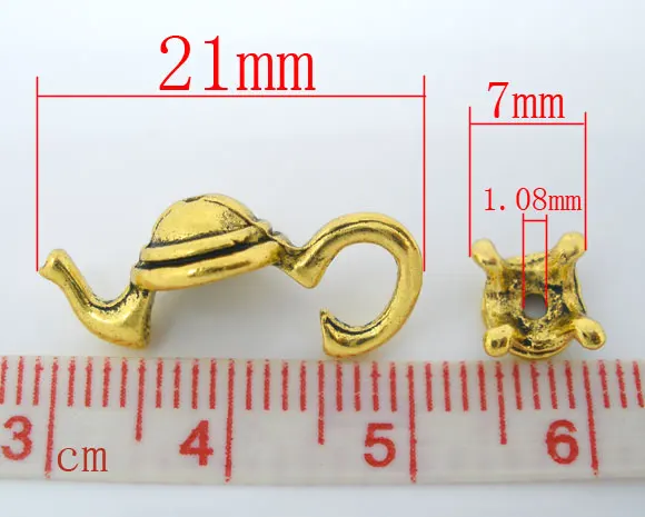 Jewelry Set Vintage Bead Caps For Diy End Connector Findings Bracelets Making High Quality 10 Sets | Украшения и аксессуары