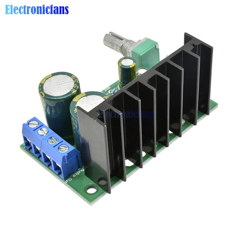 Плата усилителя TDA2050 одноканальная мощности USB модуль платы потенциометра