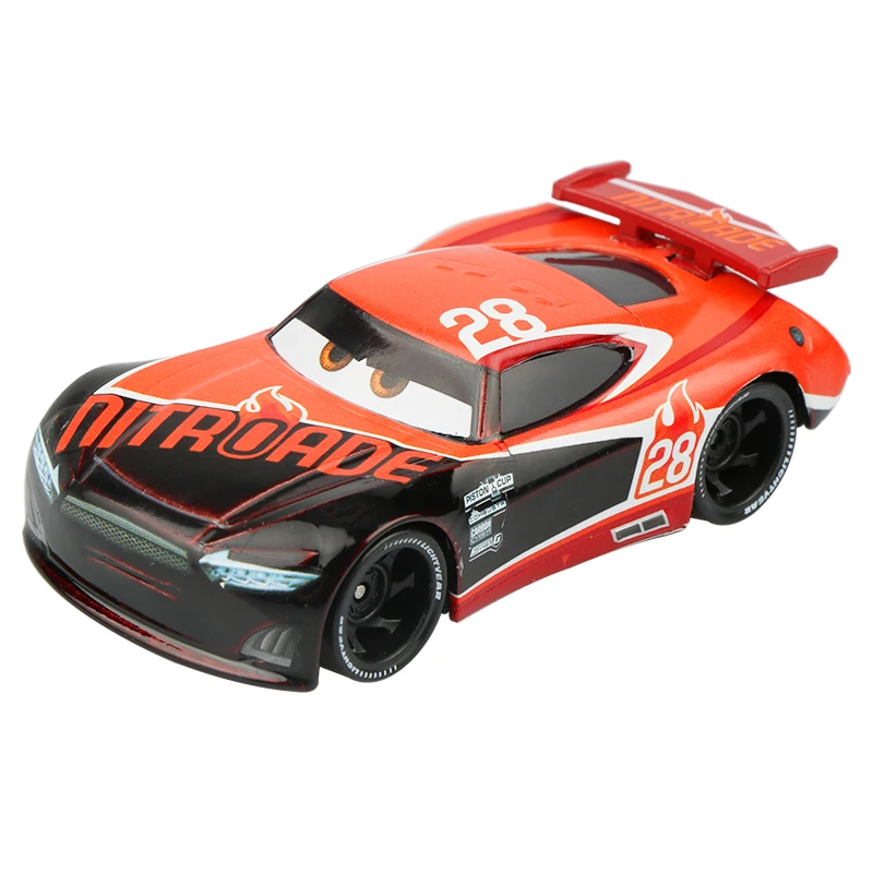 Disney &quotтачки 3 новых функций no 28 nitroade Lightning McQueen 1:55 литья под давлением