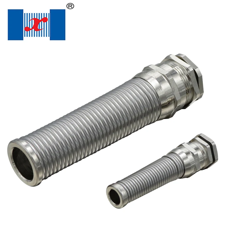 10 шт./партия M12* 1,5 3-6,5 мм антигибочный спиральный тип металлическое уплотнение кабеля никелевая латунная гирлянда для прожектора
