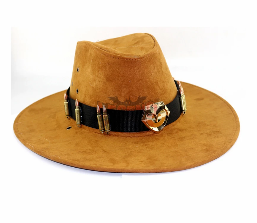 Шапка McCree Jesse McCree; костюм для косплея; ковбойская шляпа; шляпа для косплея