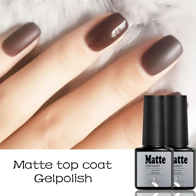 Lghzlink Бесплатная доставка 8 мл Топ Base Coat матово Блестящий УФ светодиодный Soak Off