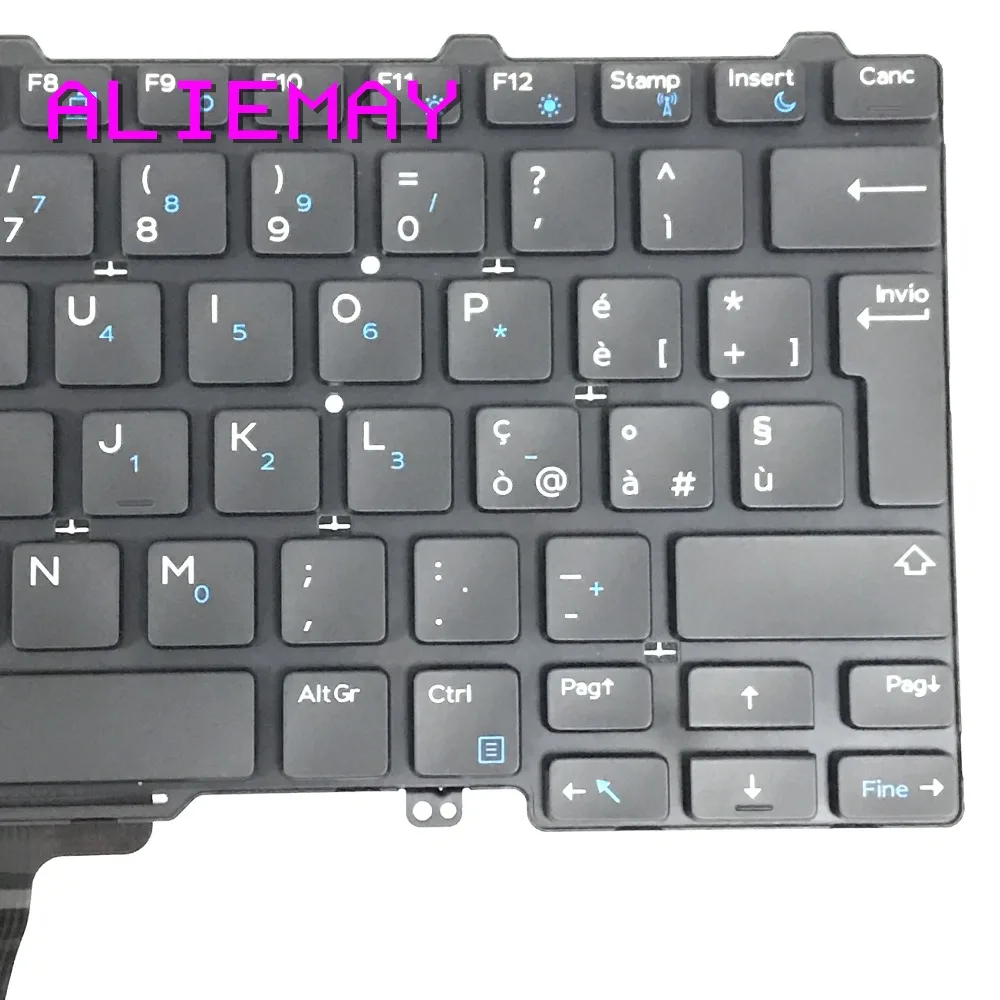 Абсолютно новая Оригинальная клавиатура для ноутбука DELL laistude12 7250 5250 7270 5270 3150 3160