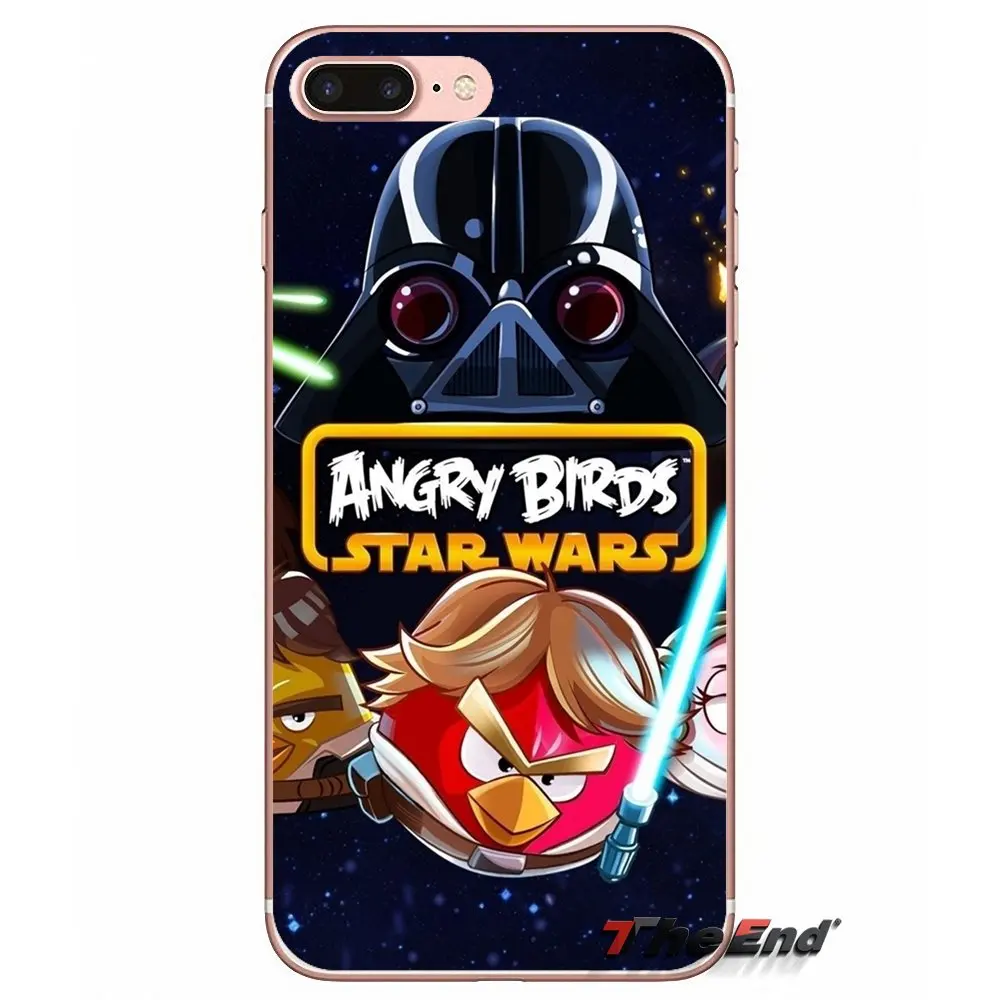Birds Star Wars Luke And Leia For Xiaomi Redmi 4 3 3S Pro Mi3 Mi4 Mi4i Mi4C Mi5 Mi5S Mi Max Note 2 Cover Coque TPU Skin Case | Мобильные