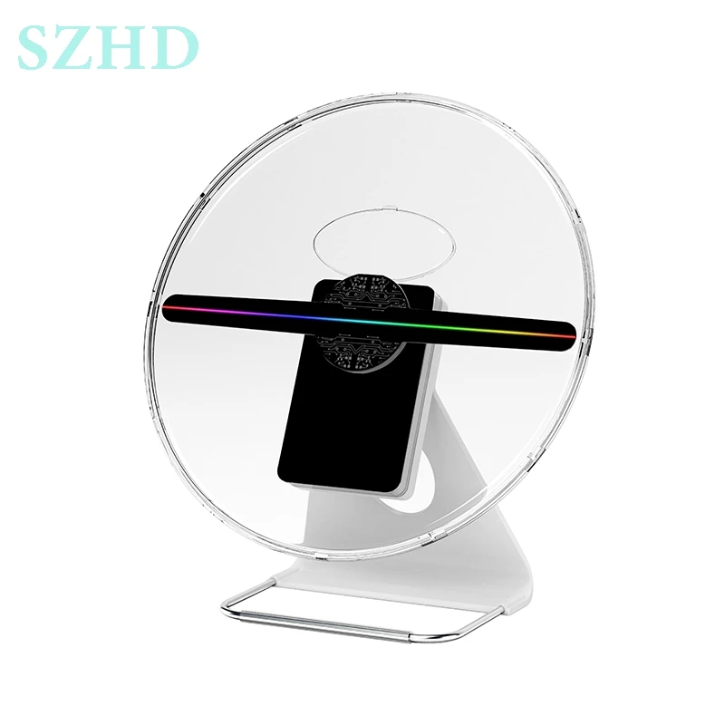 

2019 new arrival newest 30cm 3d holograrm fan projector ,3d hologram led fan advertising display