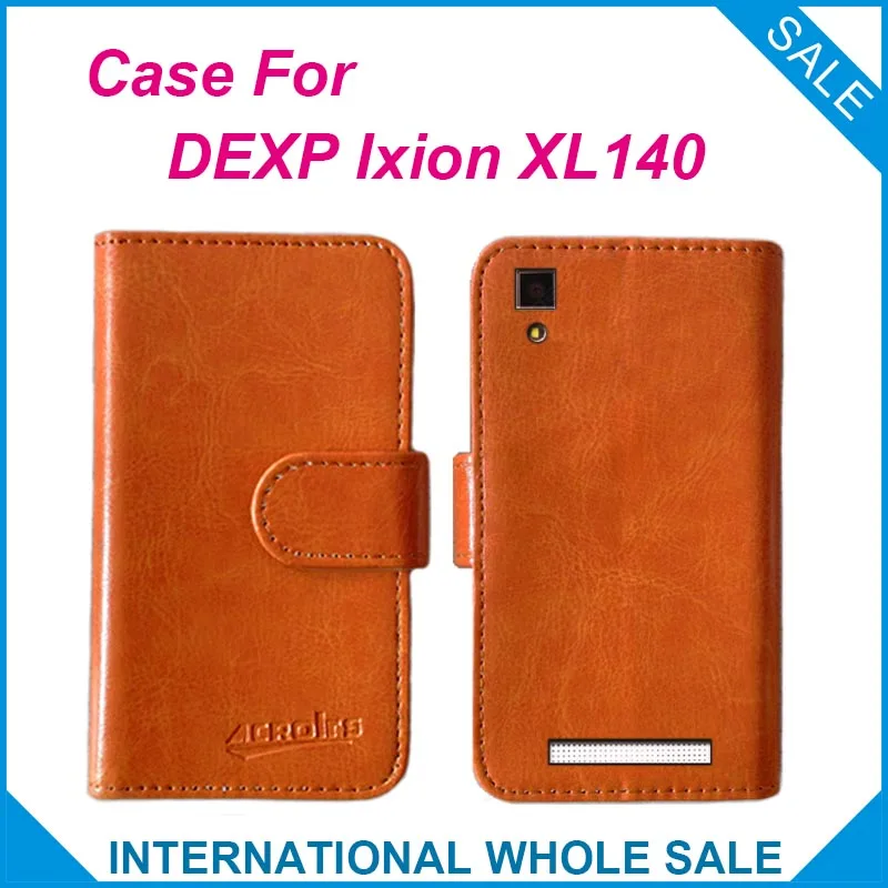 Хит! 2016 чехол DEXP Ixion XL140 заводская цена высококачественный кожаный эксклюзивный