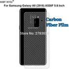 Защитная пленка для Samsung Galaxy A8 (2018) A530, 5,6 дюйма, прочная 3D пленка из углеродного волокна с защитой от отпечатков пальцев (не закаленное стекло)