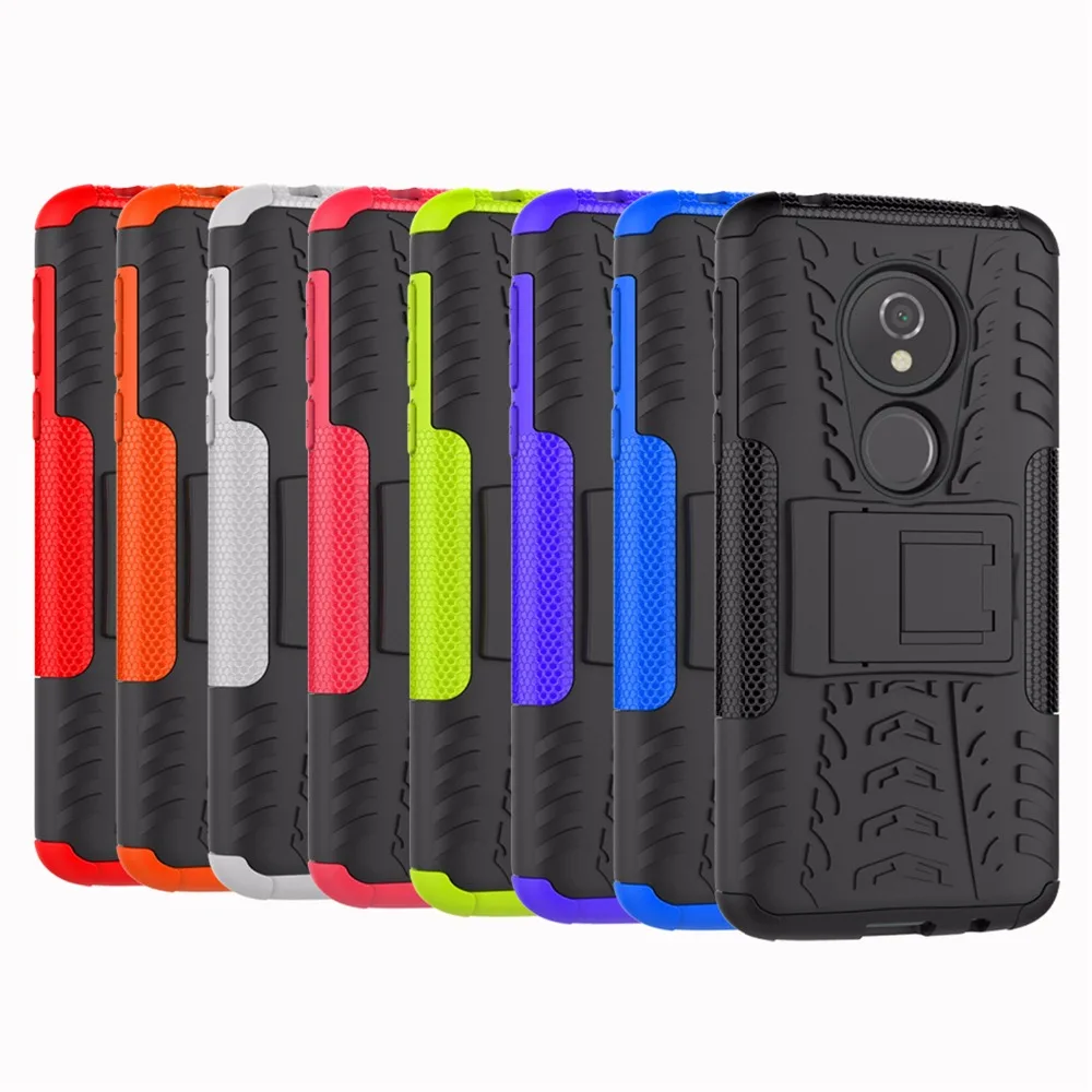 Чехол для Moto E5 чехол Motorola противоударный подставка из ТПУ и поликарбоната