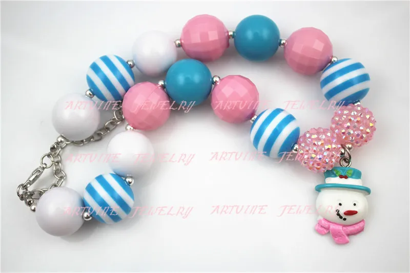 Ожерелье для девочек 2 шт. рождественское ожерелье девочек|chunky necklace|girls necklacenecklace