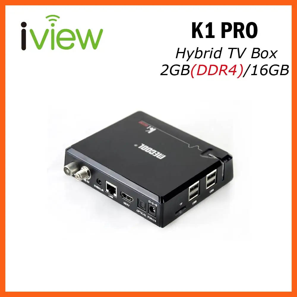 K1 PRO Android DVB T2 S2 C Гибридный ТВ бокс Amlogic S905D четырехъядерный 7 1 2 Гб DDR4 16 ROM 1000 м LAN Dual WiFi