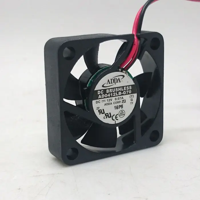 Новый ADDA AD0412LB G70 12V 0.07A 4 см 4010 двойной шарикоподшипник тишина Вентилятор