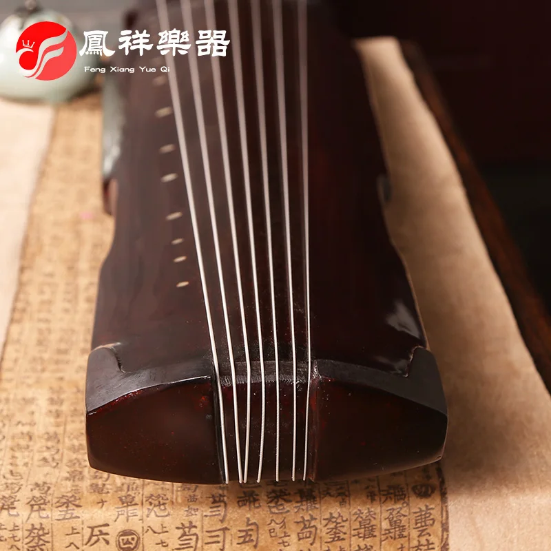 Чжун Ni тип игры Guqin коллекция практики китайские 7 струн старинных зистер