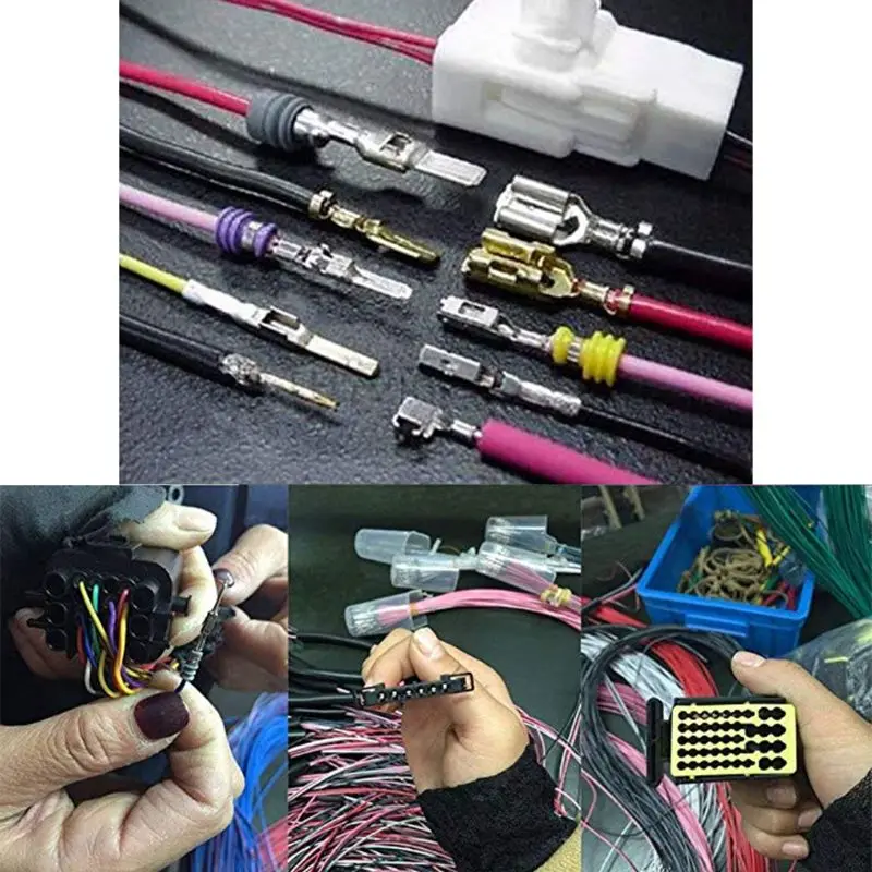 

New 11Pcs Car Terminal Removal Tool Kit Wire connector Pin Release Extractor Puller Needle Remove Tool qiang