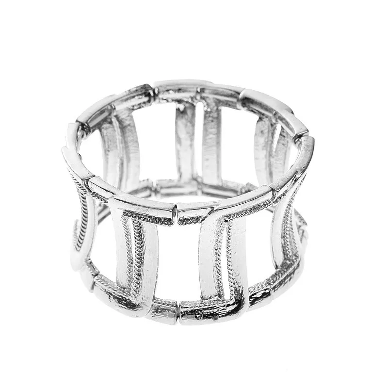 Сплав Новинка Племенной стрейч браслет панк стиль Заявление Бижутерия|bracelet