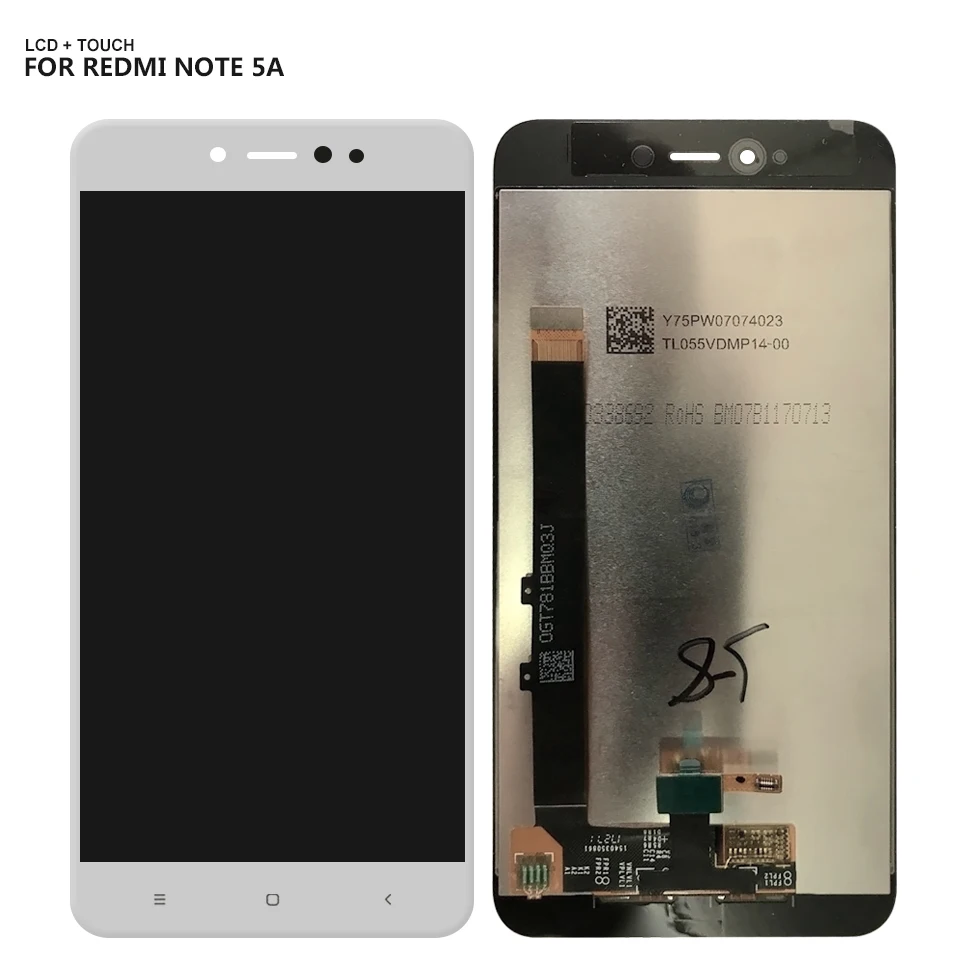 Для Xiaomi Redmi Note 5A MDG6 / Prime MDG6S Полный ЖК дисплей + сенсорный экран дигитайзер в