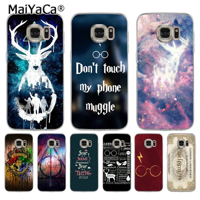 MaiYaCa Гарри Поттер олень маггл для iPhone 4S SE 5C 5S 5 6 6S 7 8 Plus X XR XS MAX чехлы телефонов