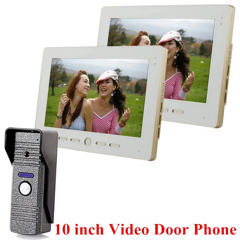 Высокое качество открытый Камера домофон с памяти 10 дюймов крытый монитор для