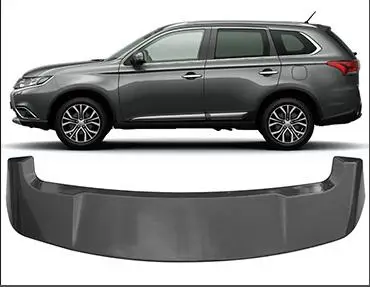 Задний спойлер WOOBEST из АБС пластика для заднего крыла багажника Mitsubishi outlander 2013 2014