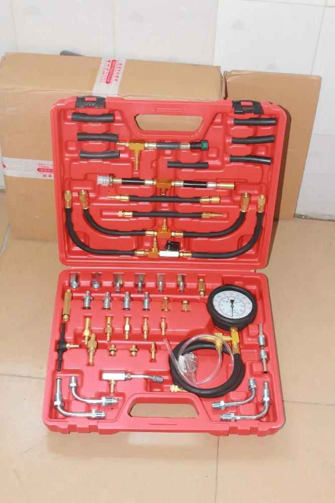 Набор для проверки давления топлива манометр инжекции инструмент параметры 443