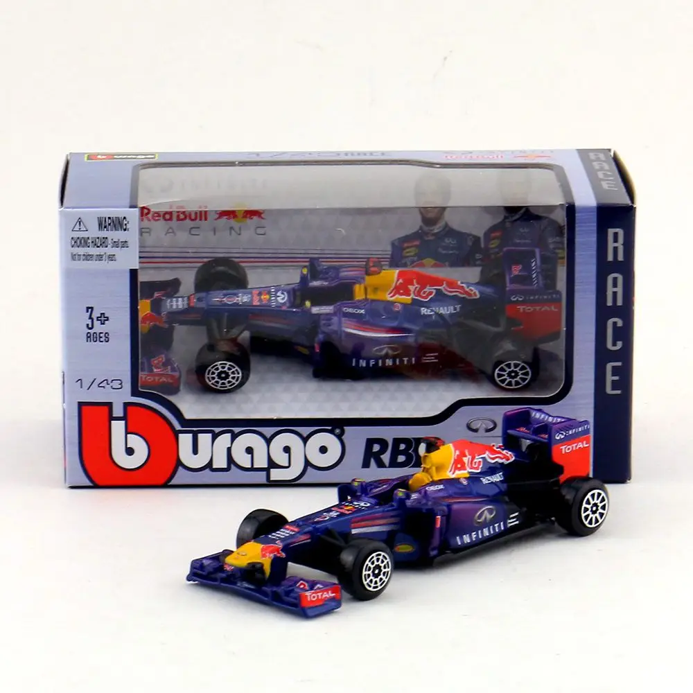 BBurago/1:43 Масштаб RB9 F1 Red Bull Infiniti Racing Team игрушечная Гоночная машина/литая под давлением образовательная Коллекция/модель/малыш/нежный подарок