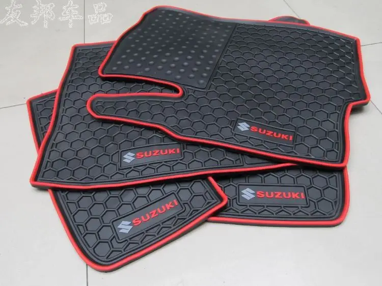 Выделенный без запаха резиновые автомобильные коврики зеленый латекс ковры для