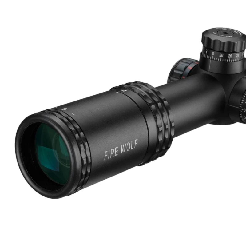Прицел для винтовки FRIE WOLF Silver 1 4X24 прицел с красной точкой охоты креплениями AR15