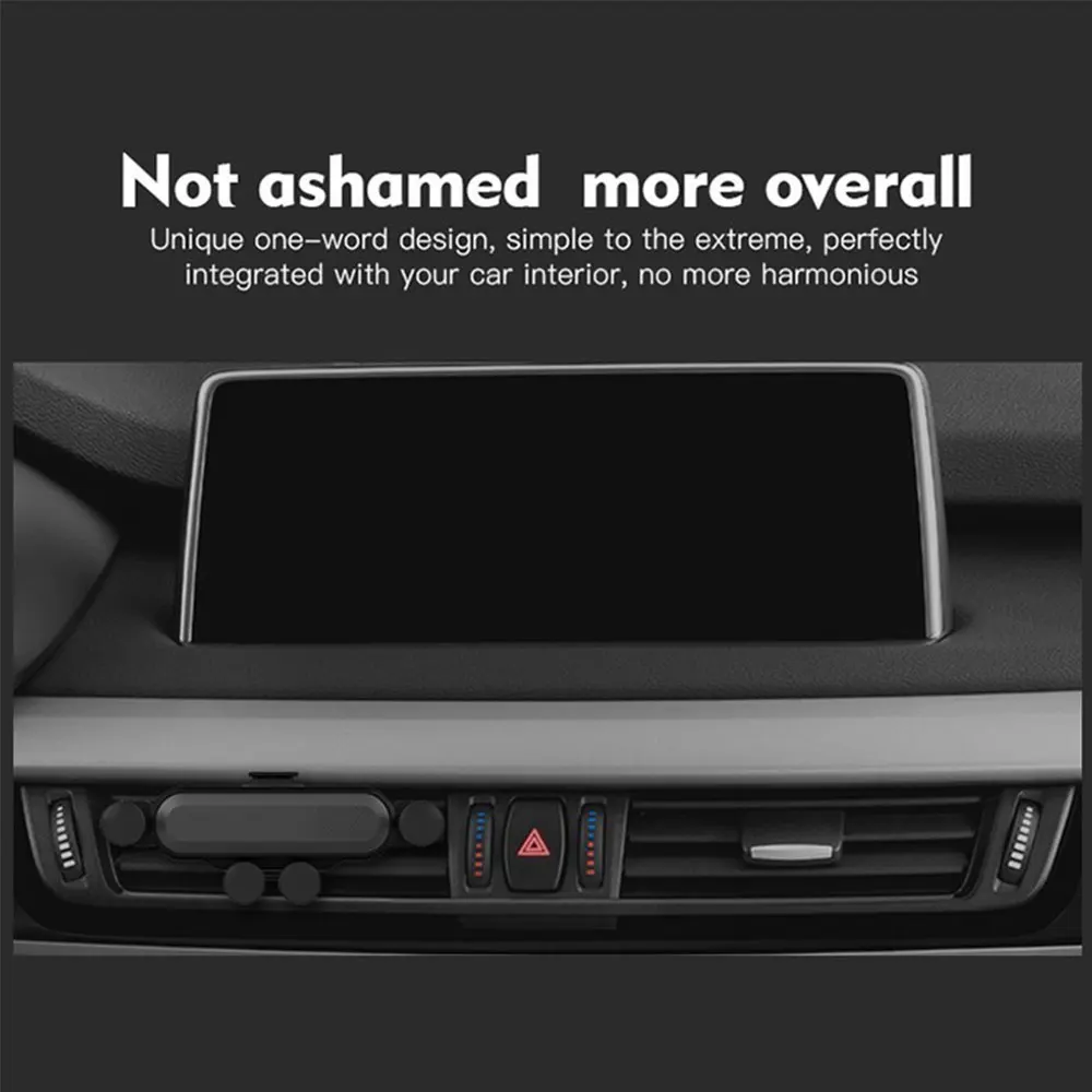 Vehemo Автомобиль Air Vent тяжести автомобильный держатель воздуха на выходе gps