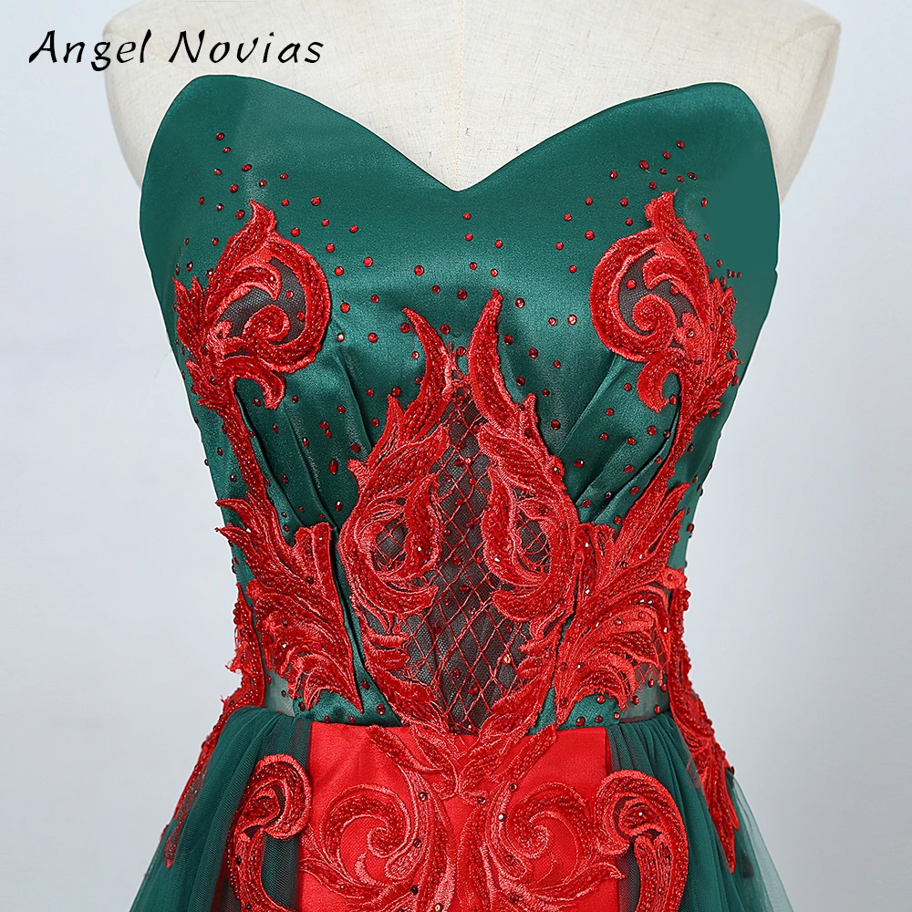 Длинное Зеленое арабское вечернее платье русалки 2020 с юбкой вышивка бисер