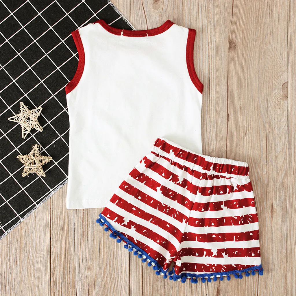 Memorial CostumeToddler/топы для маленьких мальчиков с принтом из мультфильма День