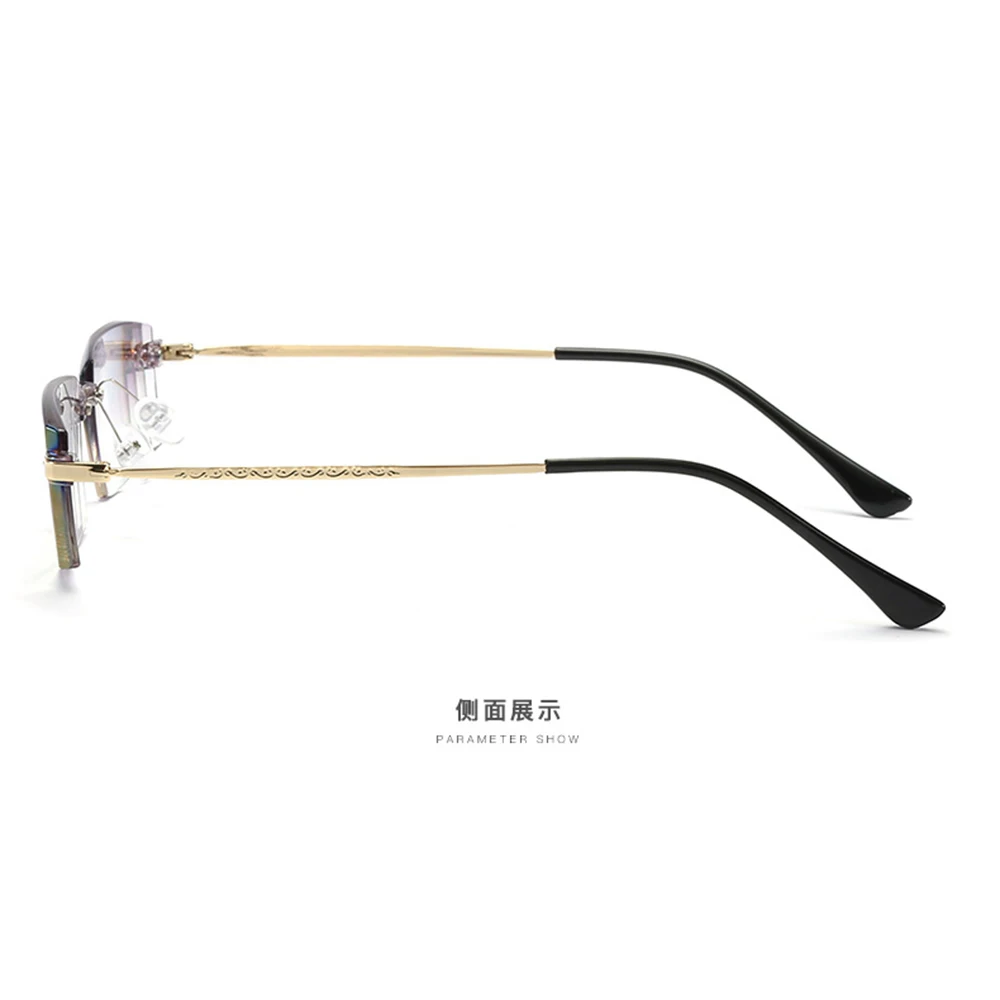 Ультралегкие очки для близорукости Gafas De Lectura со стразами синие от 1 2019 2 + 5 3 4