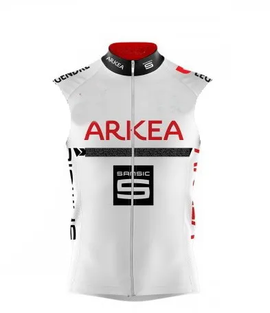 Windstopper 2019 ARKEA SAMSIC профессиональная команда велосипедная куртка без рукавов жилет