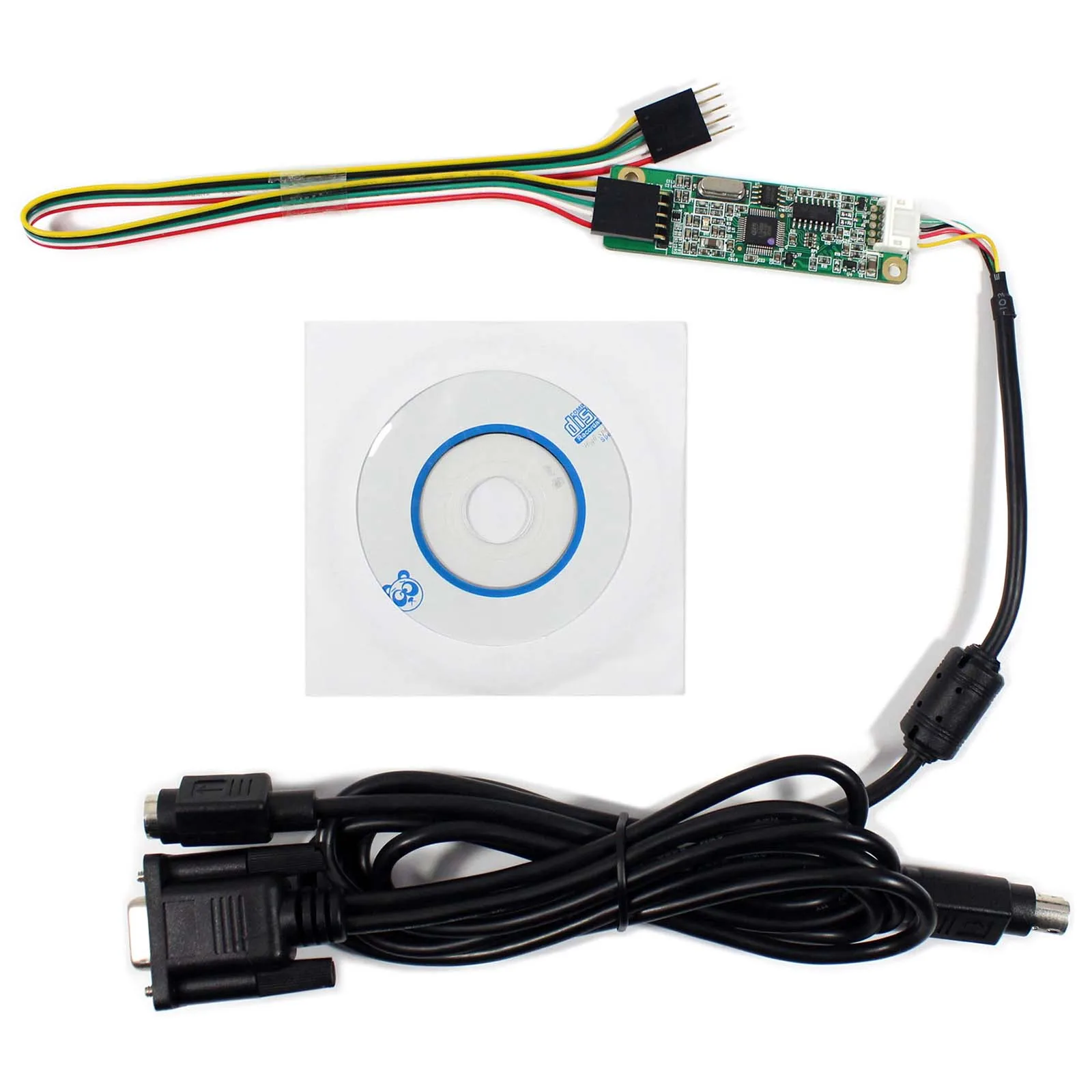 Fios Resistivo Lcd Painel de Toque Controlador da Tela Rs232 Porta Serial 5