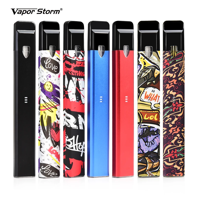 Электронная сигарета Vapor Storm Stalker vape pod kit 400 мАч 1 8 мл коврик бак мини кальян Набор