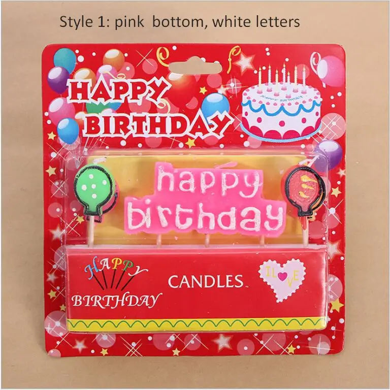 Свеча ко дню рождения торт свеча восковая украшение аксессуары для свечей 5