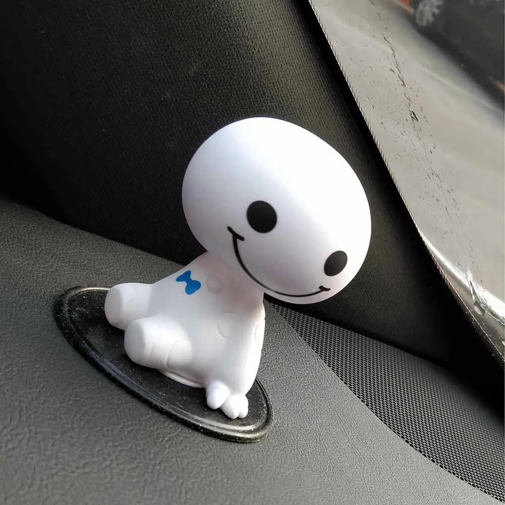 Мультяшный пластиковый робот Baymax Тряска головой фигурка автомобиля украшения