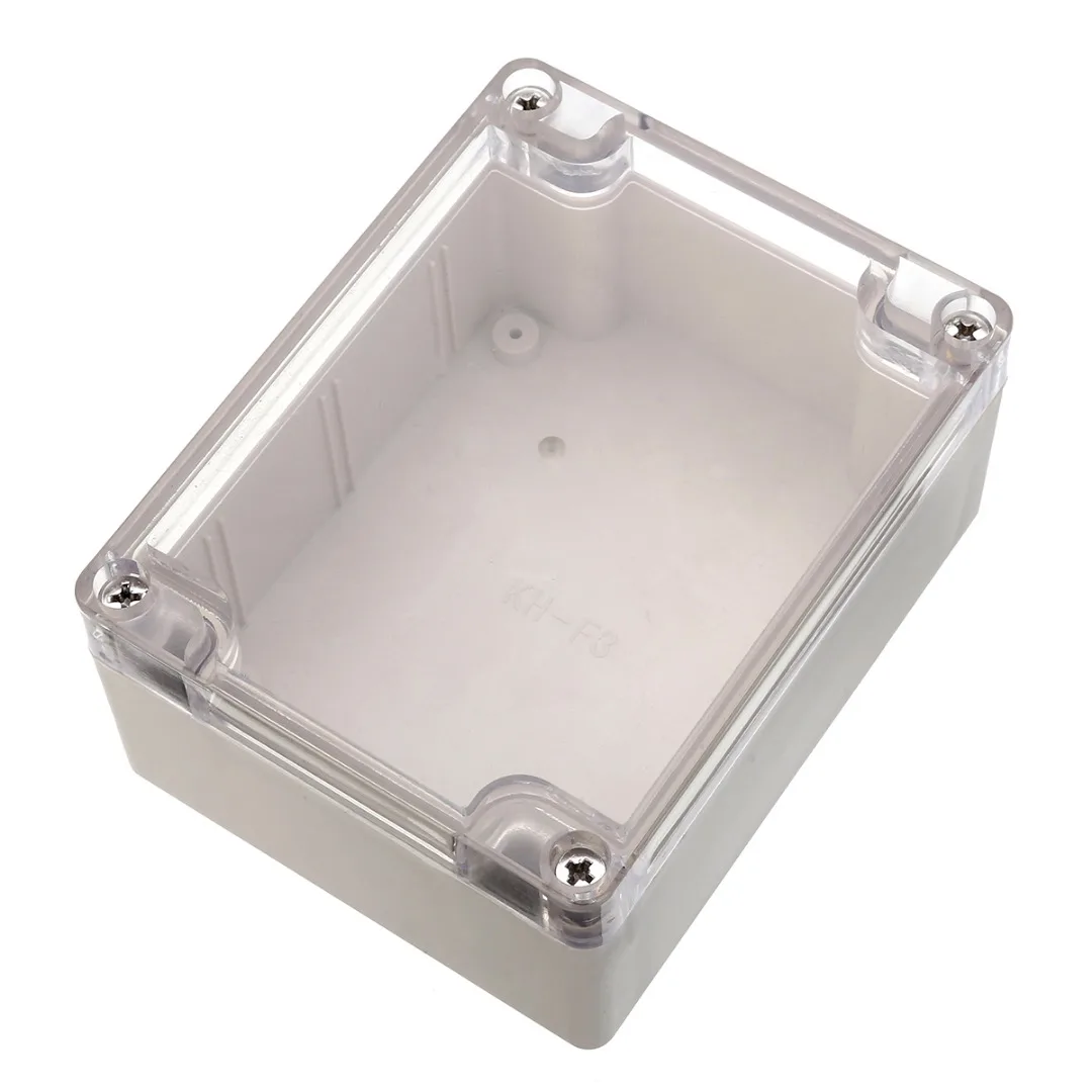 1pc Waterproof Plastic Enclosure Box Clear Cover Electronic Project Instrument Case 115mmx90mmx55mm | Обустройство дома