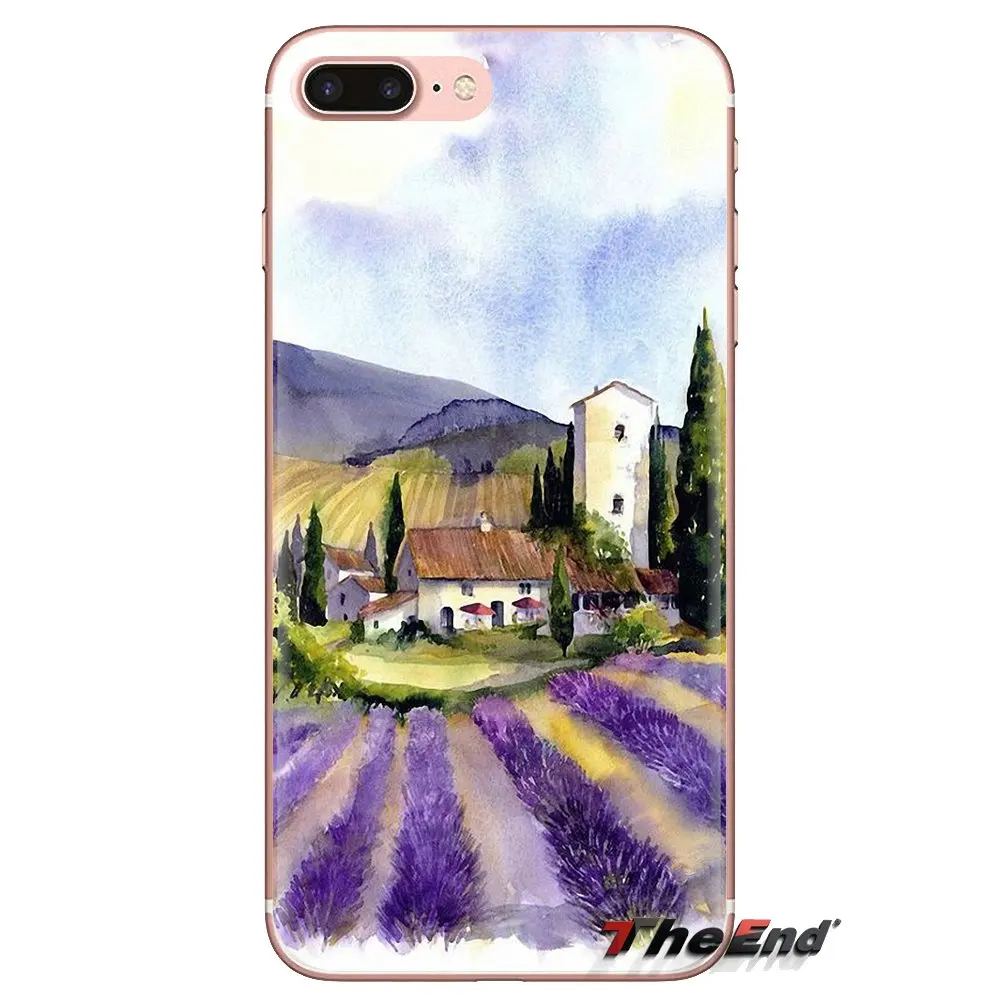 Силиконовый чехол для Huawei Nova 2 3 2i 3i Y6 Y7 Y9 Prime Pro GR3 GR5 2017 2018 2019 Y5II Y6II Лавандовый цветок