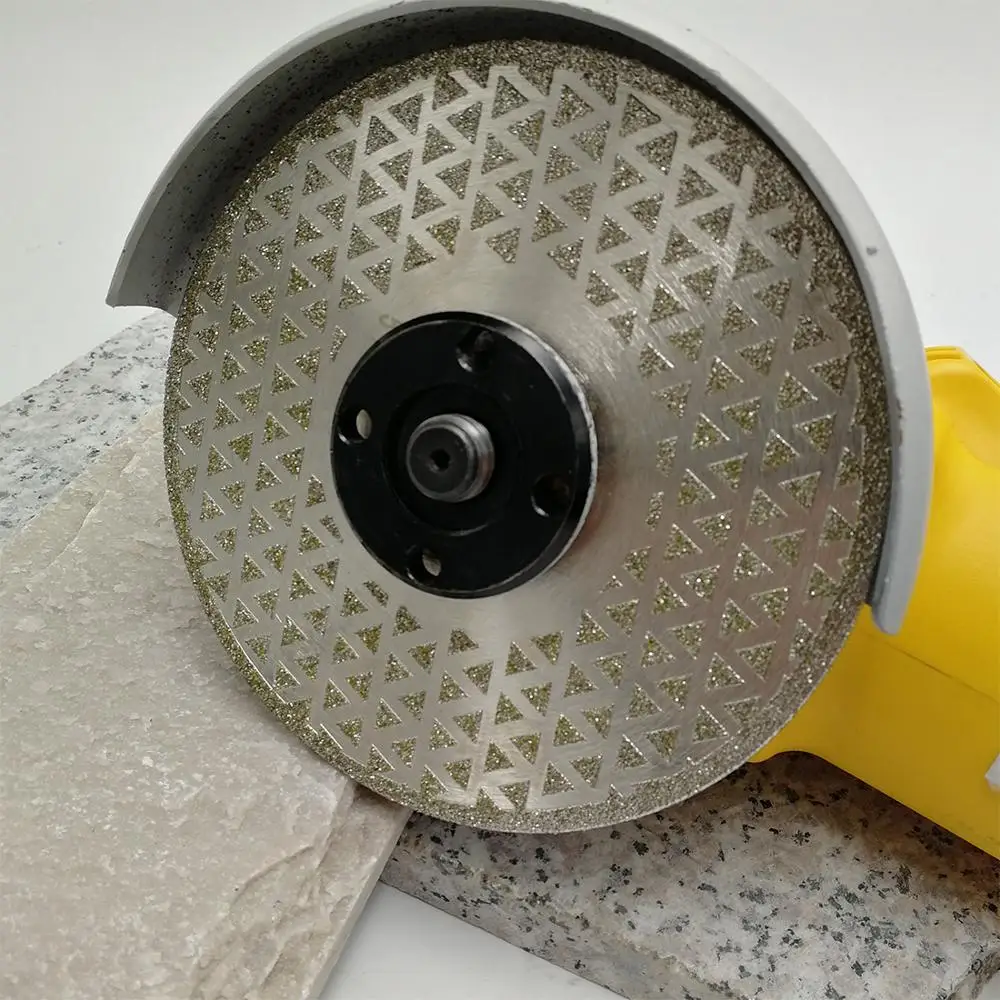 SHDIATOOL 180mm and 125mm Electroplated Diamond Cutting &amp Grinding Disc Bore 22.23MM Both Side coated Sawblade Wheel | Инструменты