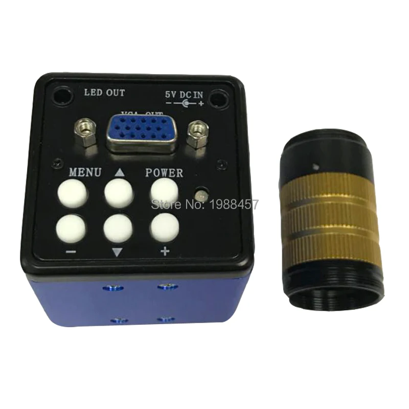 

2.0MP 1/3-inch Sensor Digital Industrial Microscope Camera VGA Output Mobile Phone Tablet PC Repair Large area visual lens