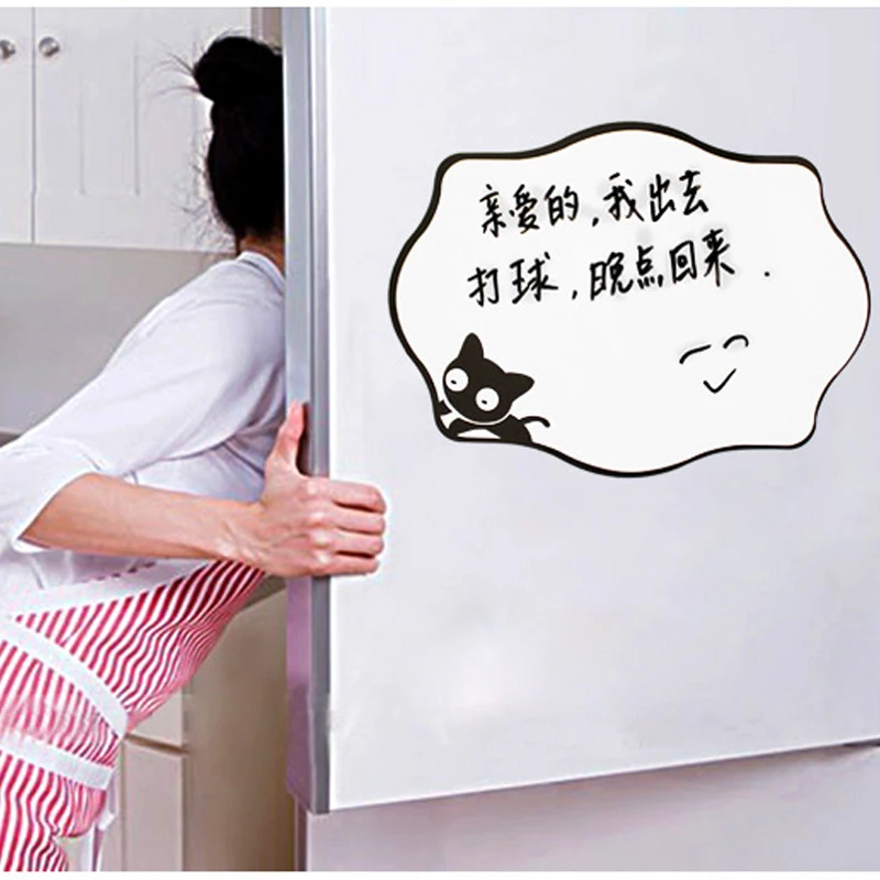 Гибкая искусственная карта A4 для холодильника доска сообщений записная