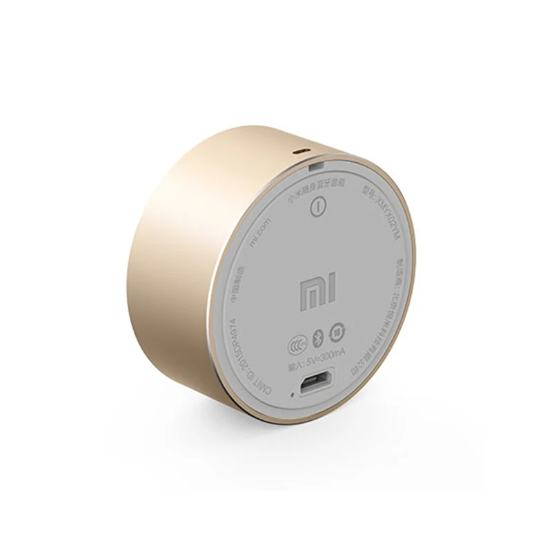 Оригинальный круглый динамик Xiaomi MI Bluetooth 4 0 беспроводной портативный мини стерео