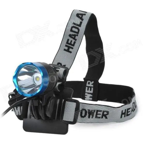 SingFire SF-90 Cree XM-L T6 800lm White 4-Mode Crown Head Bicycle Headlamp - Black + Blue (4x18650)bike light led bicycle | Спорт и