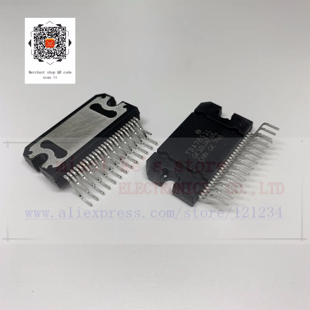 1 шт./1 лот) модуль усилителя автомобиля; TDA7851l TDA7851L TDA 7851L TDA7851 L ZIP-25-IC AMP квад-мост FLEXIWATT25