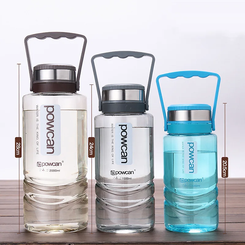 Hot High-capacity UNBreak Plastic Water Bottles For Outdoor Sport Portable With Handgrip Applicable Eco-Friendly DBKP-906-150 | Дом и сад