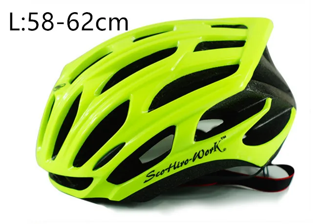 SW GREEN L Велоспорт шлем Каско Capacete Де Ciclismo Каско Bicicleta Ciclismo Mtb Велосипед Шлем Велосипедный Шлем Сверхлегкий Шлем Каско Маршрут - Цвет: SW GREEN L