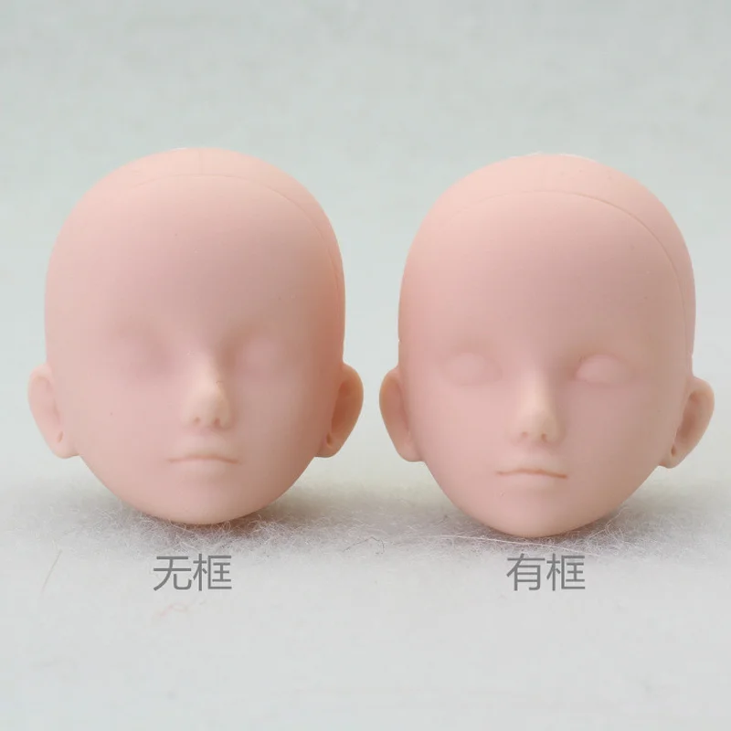 Мягкие головы для кукол практики сделай сам макияжа без волос 1/6 отработки